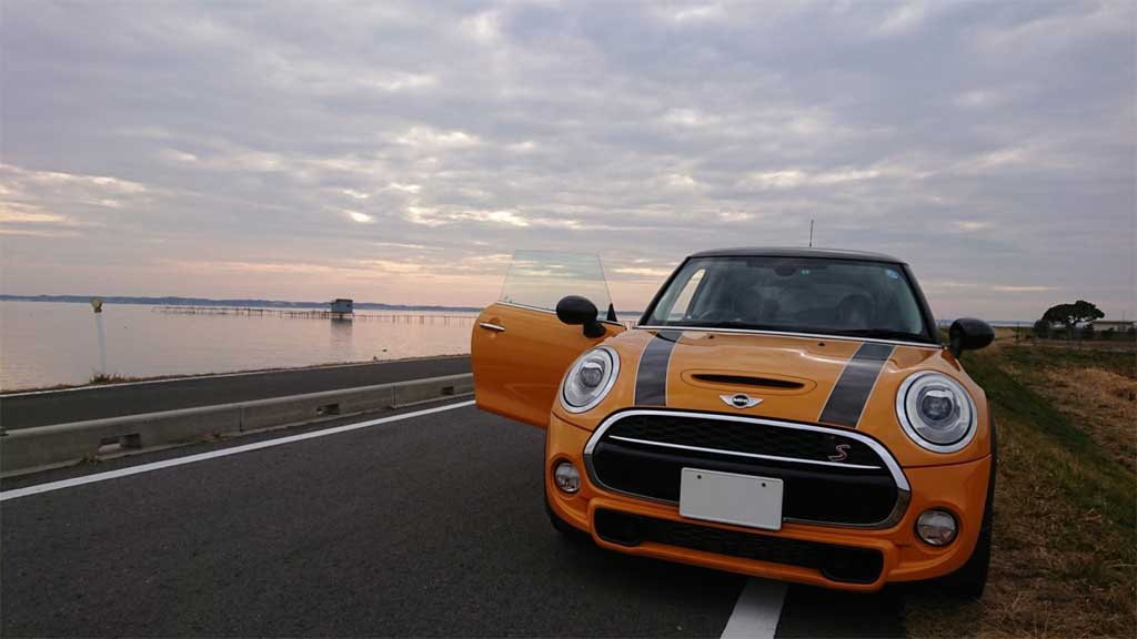 茨城県土浦市ーかすみがうら市 霞ヶ浦湖畔へ行ってきました Club Mini Cars Of Japan